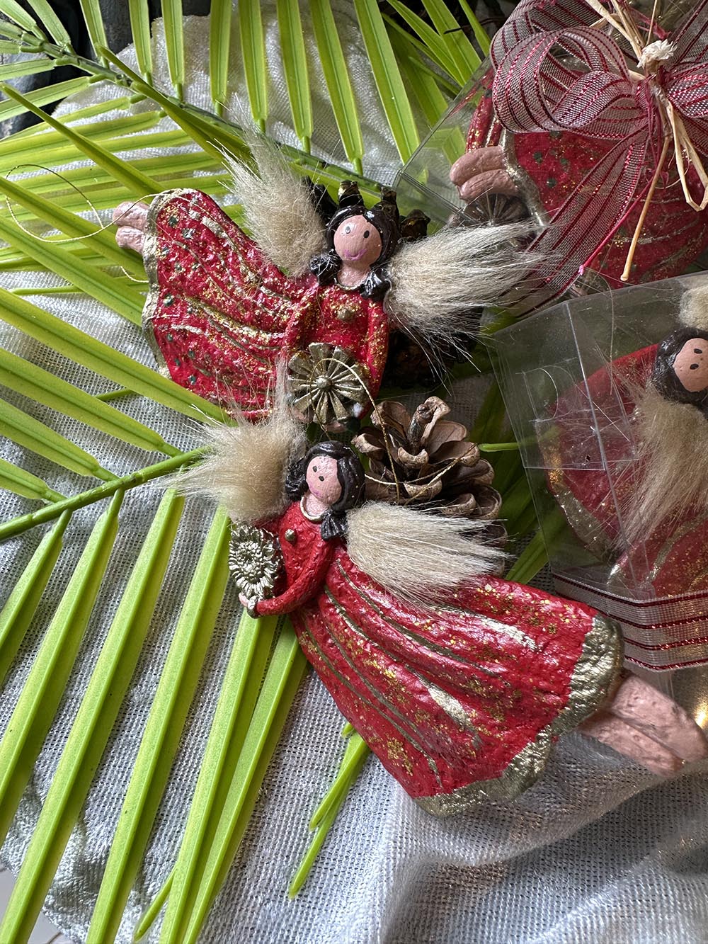 Yılbaşı Çam Ağacı Süsü 2 li Melek