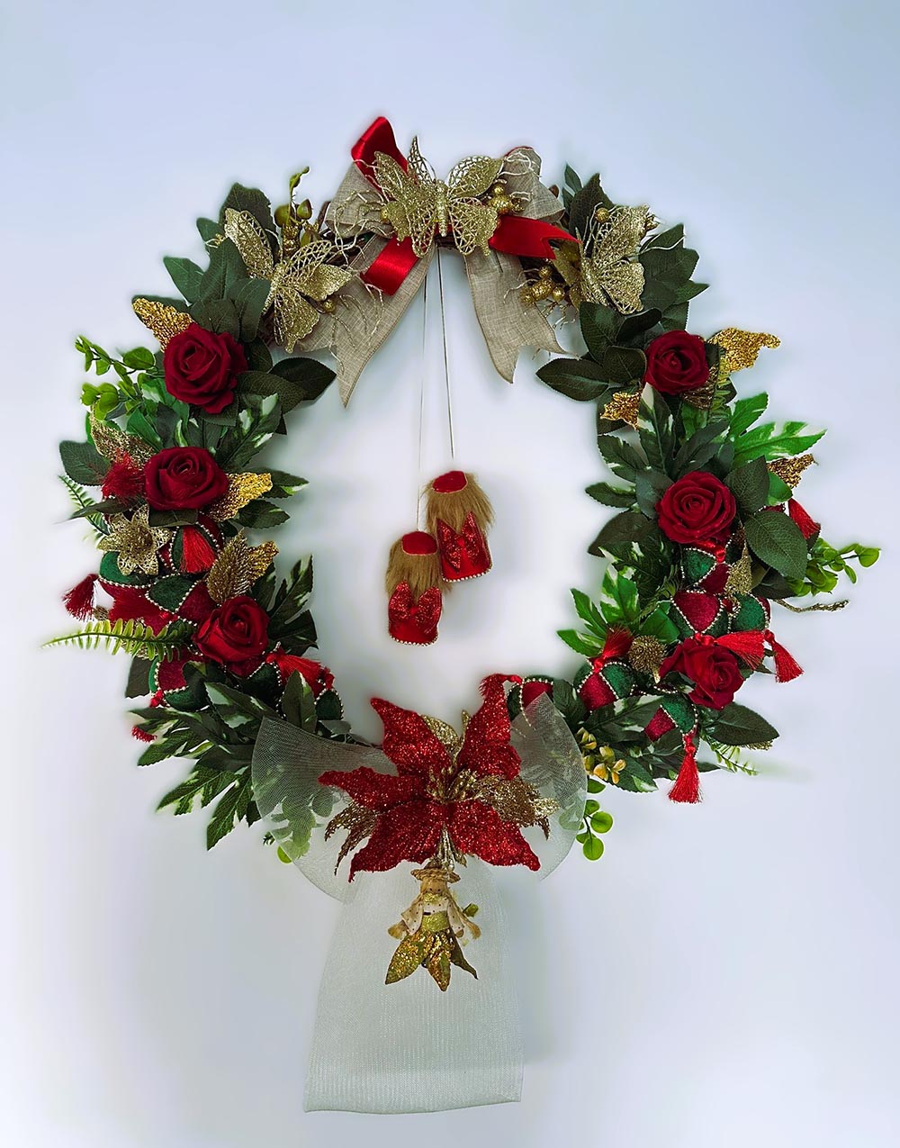 Patikli Yılbaşı Kapı Süsü