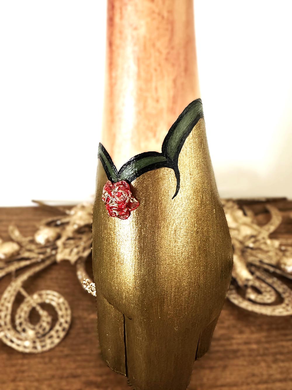 Sevimli Geyik Figürü - Dekoratif Obje , Yılbaşı Aksesuarı ,Hediyelik Biblo