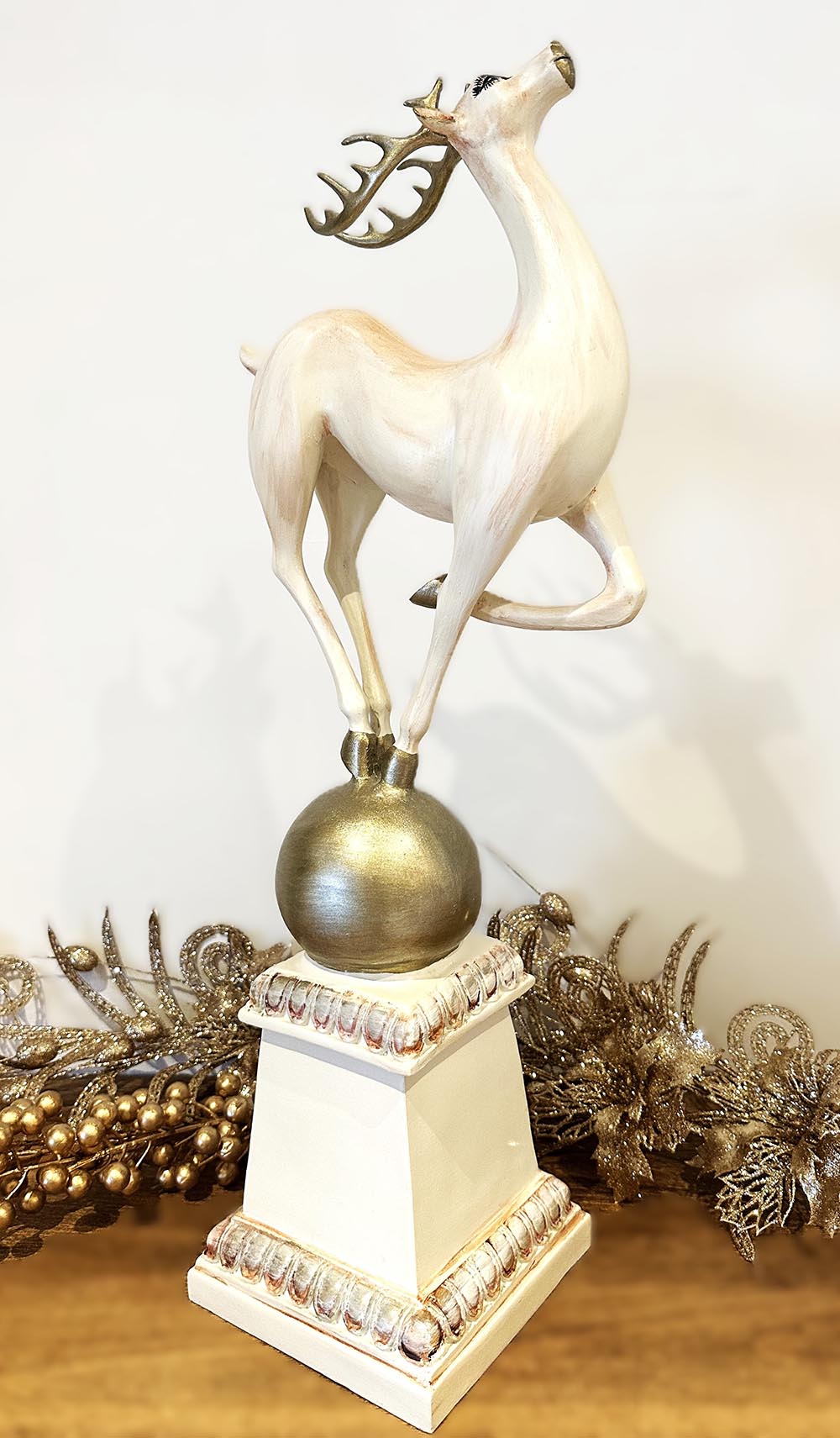 Büyük Asil Geyik Dekoratif Aksesuar , Biblo ,Yılbaşı Aksesuarı