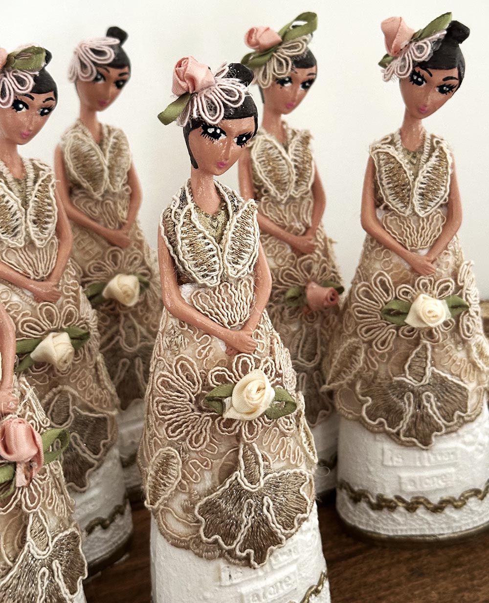 Kadın Figürlü Dekoratif Biblo - Ev Objesi , Özel Tasarım , Hediyelik Biblo