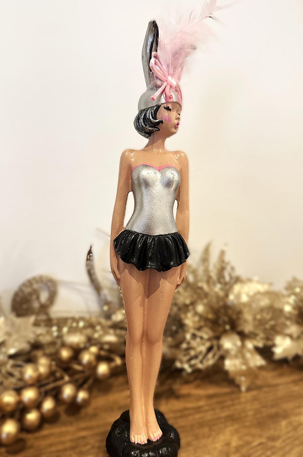 Kırmızılı Kızlar-Dekoratif Obje ,Yılbaşı Aksesuar, Biblo