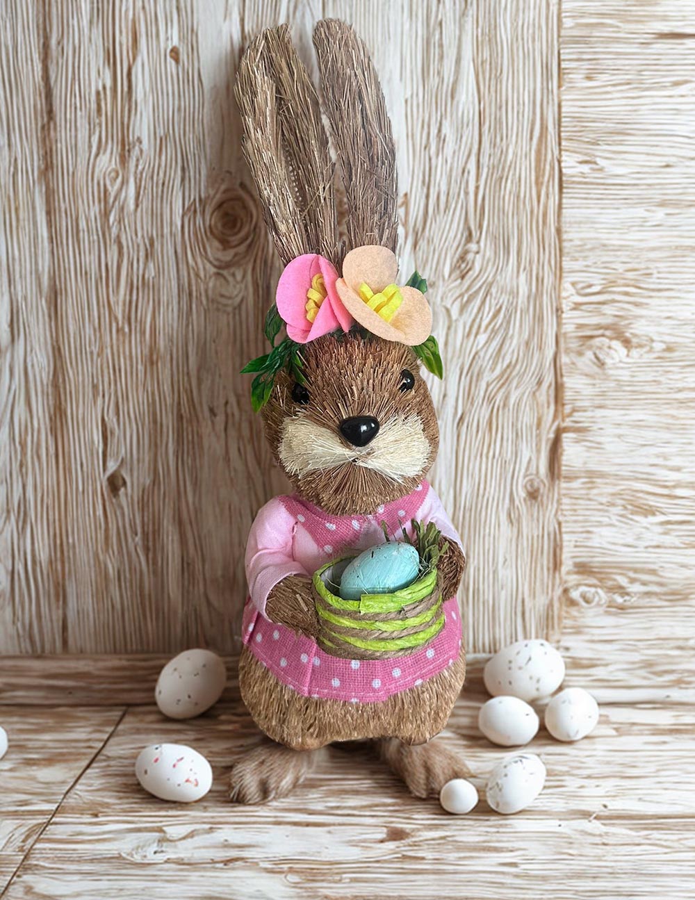 Spring Koss Tavşan - Tavşan Yılbaşı Ağaç Süsü - Paskalya Tavşanı