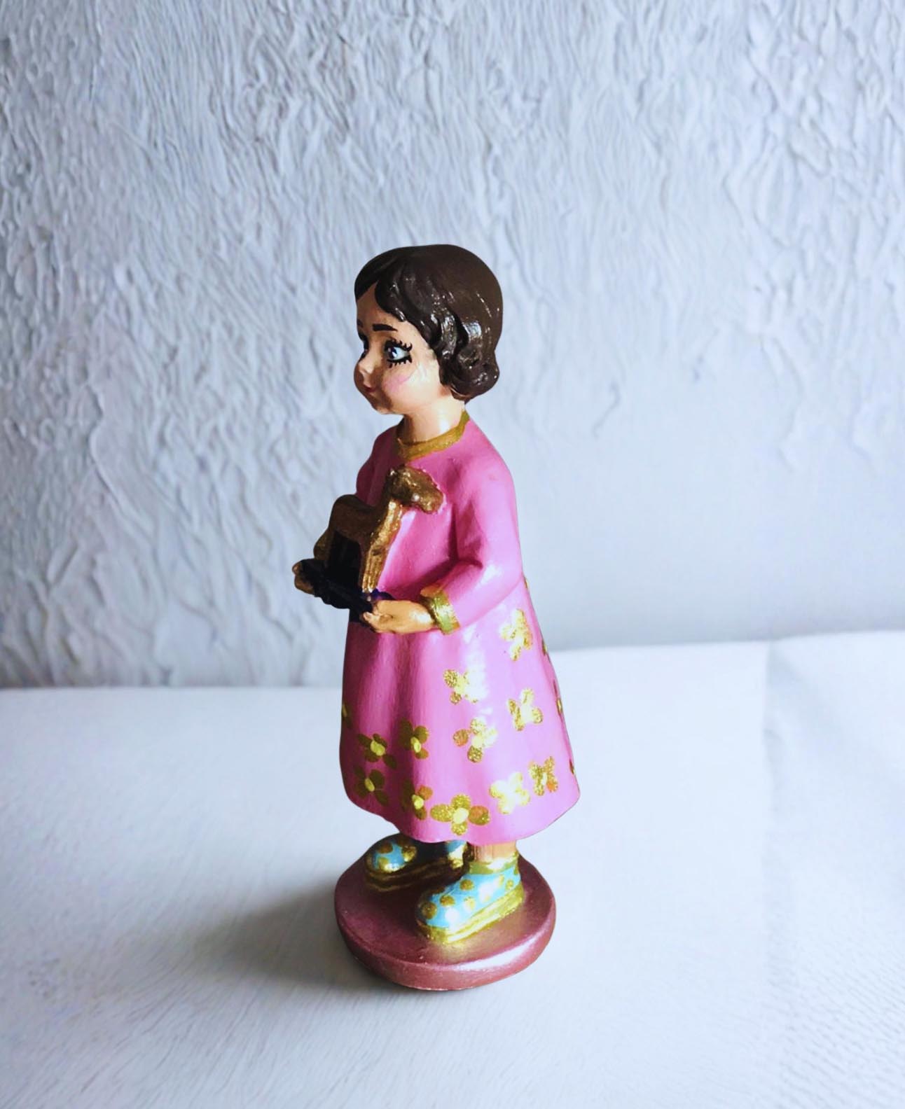 Pembe Bebek Kız Çoçuk Odası Ev Aksesuarı - Çoçuk Ev Biblosu